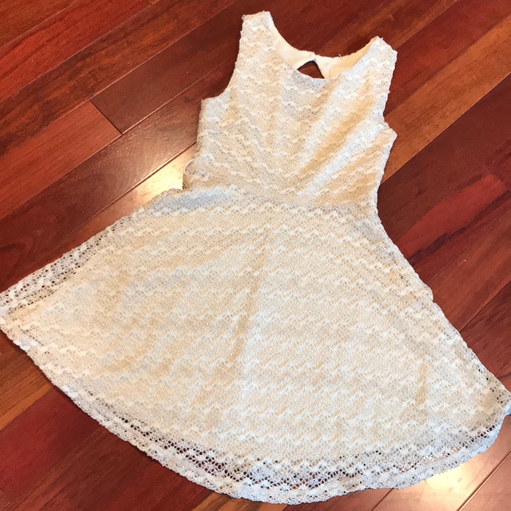 Ivory short dress